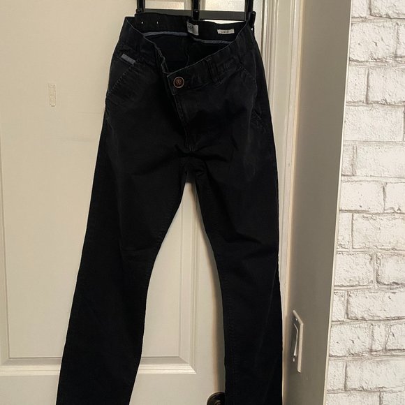 EDC Navy Blue Straight Fit Chinos - Picture 1 of 2